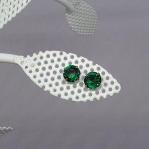 USA Handcrafted BRILLIANT Crystal Stud Earrings